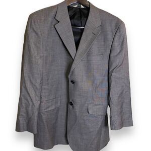 Wilke-Rodriguez Blazer Jacket Sports Coat Men's 42 Gray 100% Wool Pockets Suit